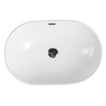 Cosy 600mm Oval Insert Ceramic Basin With Overflow